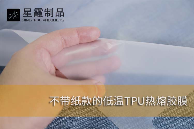 不带纸款的TPU热熔胶膜