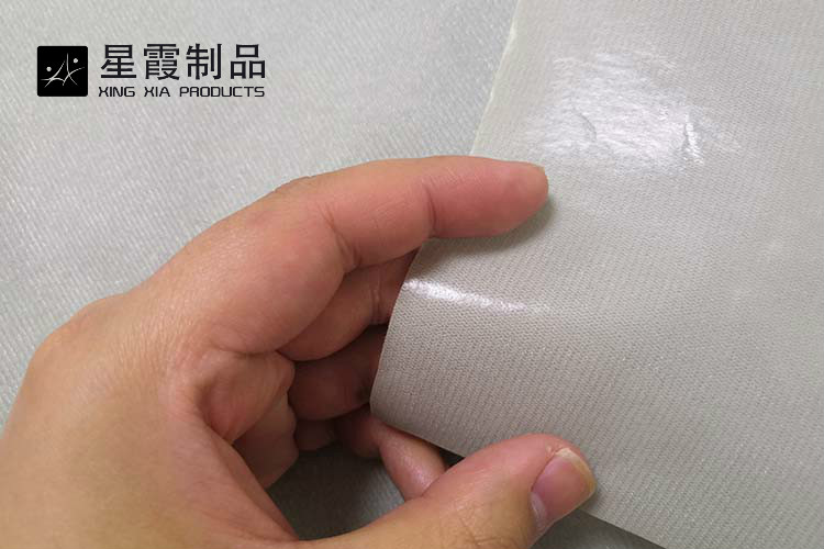 魔术贴面料热熔胶膜背胶加工产品